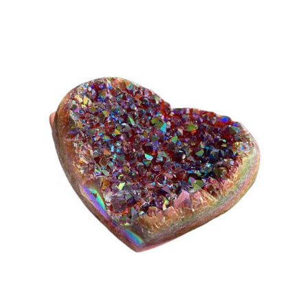 Ängel Charmig Utsökt Heminredning Lila Glänsande Kristall Naturlig