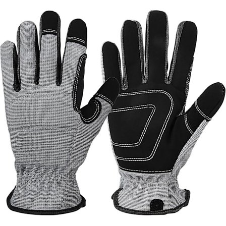 Arbejdshandsker, Multipurpose Light Duty Havearbejde Handske Flex Grip & Åndbar Til Mænd Og Kvinder, X-Large