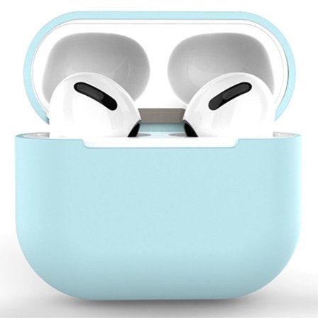 SKALO AirPods 3 Huippuohut silikoninen suojakuori kotelolle - Turkoosi