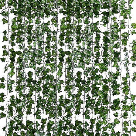 24 kpl Tekoköynnöksiä Teko Muratti Lehdet Teko Muratti, köynnös Vihreät Köynnökset Makuuhuoneen Sisustukseen Esteettinen Silkkiköynnökset Huoneen 