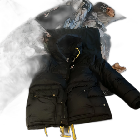 Svart dunjacka från Fjällräven XXS