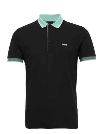 Paule Polos Short-sleeved Svart BOSS