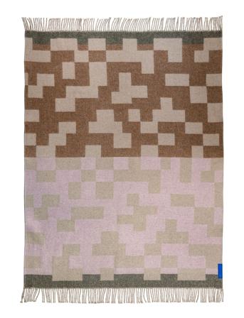 Maze Throw Home Textiles Cushions & Blankets Blankets & Throws Multi/patterned Mette Ditmer