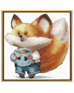 Broderikit Tavla Kaffe Älskare