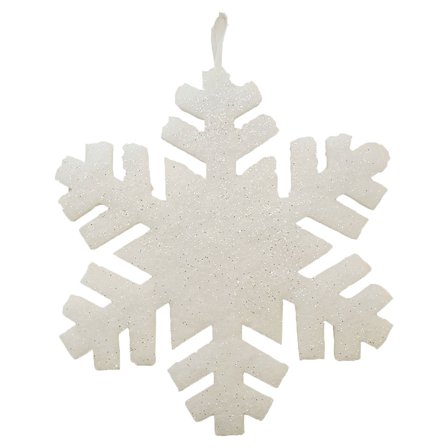 Hängande Dekoration Snöflinga Glitter 35 cm