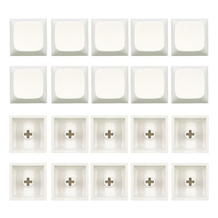 PBT Blank Keycap XDA Profile 1U Key Button Erstatning til Mekanisk Keyboa