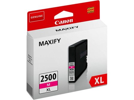 Canon Bläckpatron, PGI-2500XL M, 9266B001AA, Maxify, magenta, singelförpackning - Lyreco - Toner och bläck - Bläckpatroner - Bläckpatroner Canon
