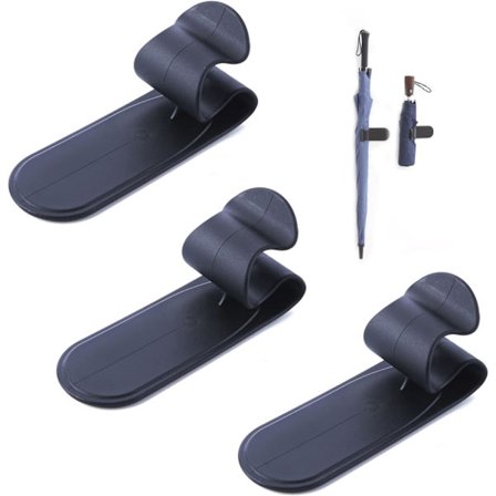 3-pack paraplyhållare, väggmonterad, justerbar