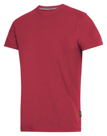 Snickers Workwear 2502 T-shirt röd XS, Arbetskläder