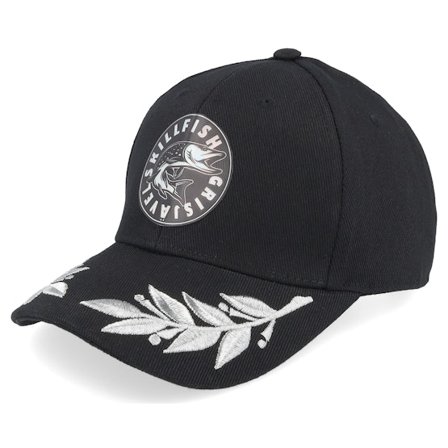 Skillfish - Svart adjustable Keps - Grisjävel Silver Winner Black Adjustable @ Hatstore
