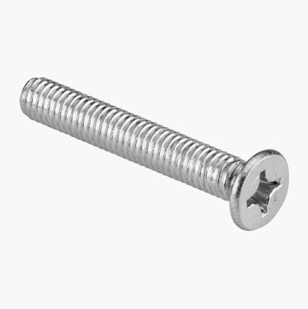 Maskinskruv försänkt M6 x 40 fzb 25 st. - Biltema