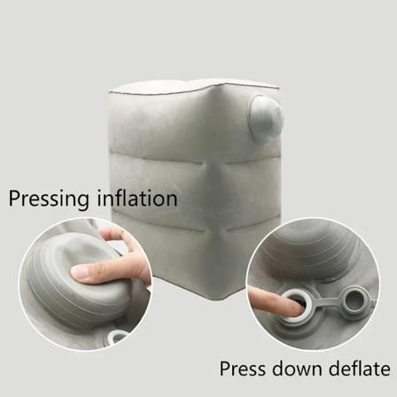Flyg Sovande Fotstöd Rest Kudde På Flygplan Bilbuss Justerbara Barn Uppblåsbara Resor Sömn Vila Kuddar Wj529 Pressing inflation C