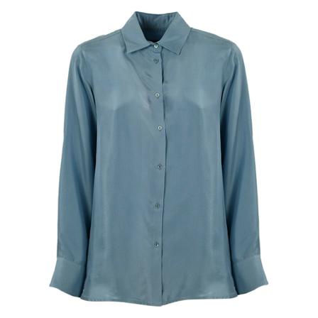 Max Mara Weekend, Shirts Niebieski, Kobieta, Rozmiar: L