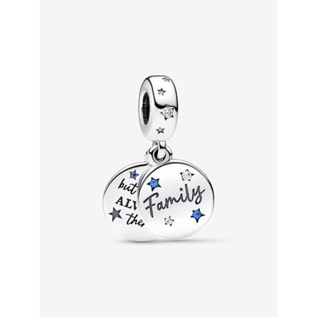 Pandora - Family Love Dubbelberlock - Sterlingsilver