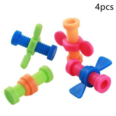 4Pcs Toys Fidget Pencil Topper Spinner Kids Adult Decompression Toys; New H9 E4U