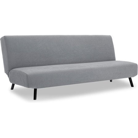 Ärmlöst sofföverdrag, fällbar bäddsoffa stretch sofföverdrag 3-sits P