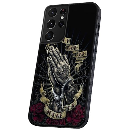 Samsung Galaxy S21 Ultra - Skal/Mobilskal Only God Can Judge Me