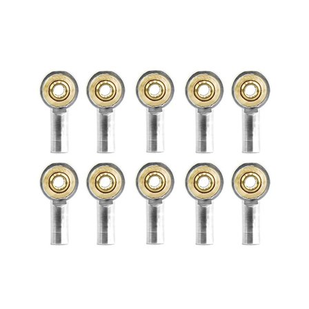 10 stk. Metal M2 Link Tie Rod End Ball Joint Buckle Styring Pushrod Tie Rod End Til Rc Bil Båd Upgr