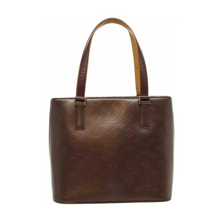 Louis Vuitton Vintage Pre-owned Stockton Taske Lilla, Dame Vintage Tasker, Størrelse: ONE Size