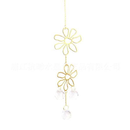 Blomstersolskærm Krystallampe Dekoration Vindue Hængende