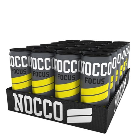 24 x NOCCO FOCUS, 330 ml, Grand Sour, Kort dato