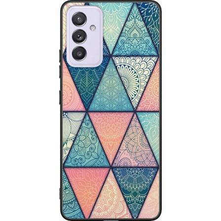 Samsung Galaxy A82 5g Svart Skal Mandala Triangles