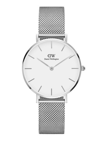 Daniel Wellington Petite 36 Sterling S White - Silver - 36 mm