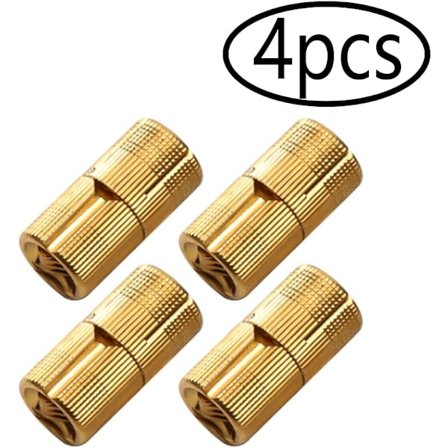 Usynlig hengsel 4 stykker Usynlig hengsel Sylindriske hengsler BH-er