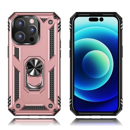 Bofink Combat iPhone 14 Pro skal - Rosa