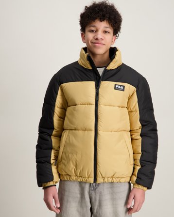 Fila THALWENDEN blocked puff jacket Braun Jacken Jungen - Kids Brand Store