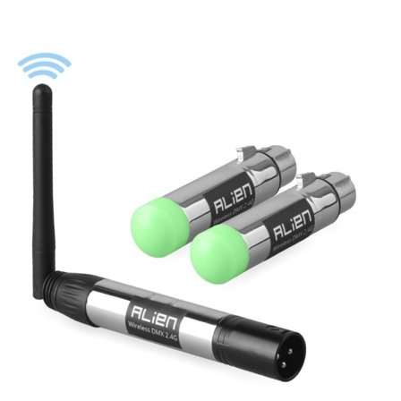 Trådlös Sändare Mottagare För Disco DJ Party Bar Scen Par Moving Head Beam Laser Lighting