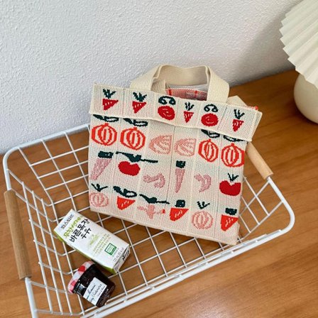 Vävd väska Crossbody väska BEIGE beige