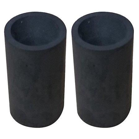 2 sorte borkarbid sandblæsningsdyse kasse sandblæsningsdyse sandblæsningsmaskine tilbehør borkarbiddyse 35X20X6mm