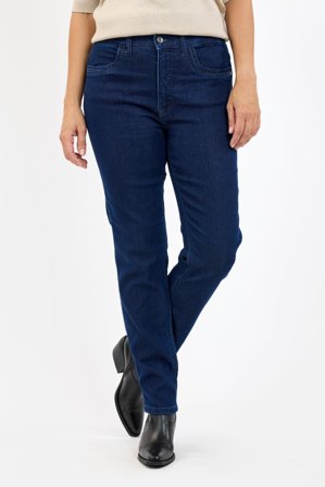 JENSEN - Joyce Jeans - Mørkeblå - Curve fit / Lige ben