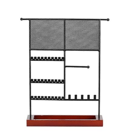 Multifunktionell Smyckeshållare Örhängesförvaring Smyckesdisplay Örhängen Halsband Ringar Smyckesställ