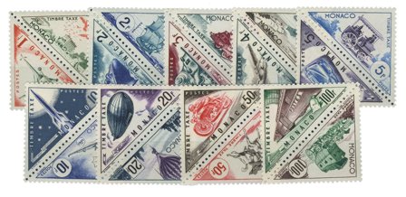 Monaco 1953 - YT TX39A-55 - Postfrisk