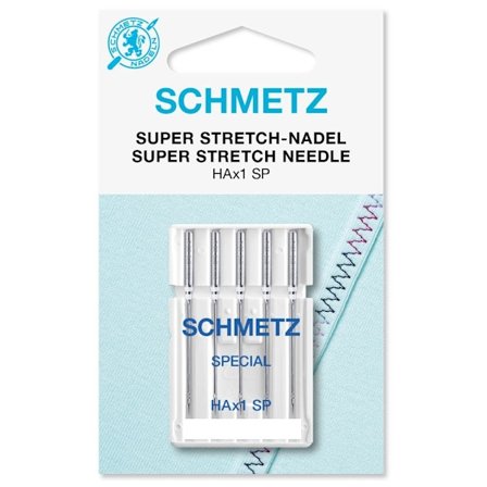 SUPER- Stretchnål - 5st storlek 90