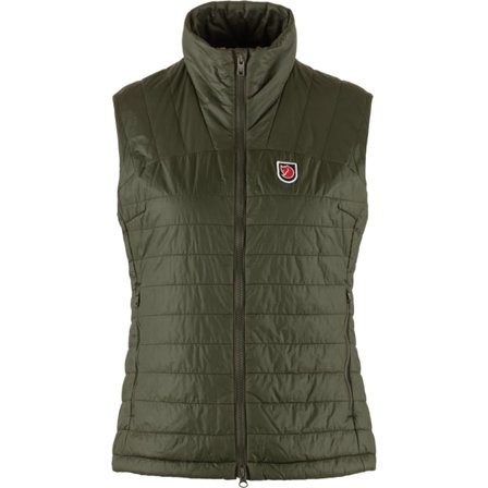 Fjällräven Women's Expedition X-Lätt Vest in Deep Forest/Grün | Size: XL