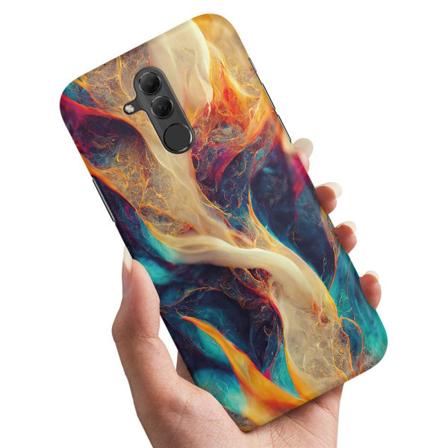 Huawei Mate 20 Lite - Cover/Mobilcover Abstrakt Mønster