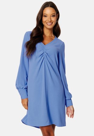 ONLY Mette LS V-Neck Dress Provence Klær