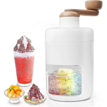 Barbermaskin for is, snøkjeglemaskin, bærbar isknuser og barbermaskin for is