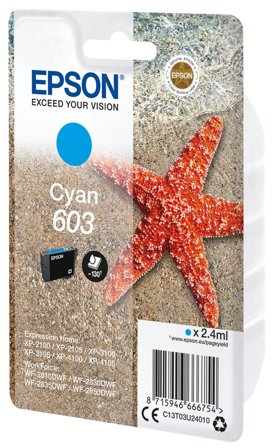 Epson 603 - cyan - original - blekkpatron