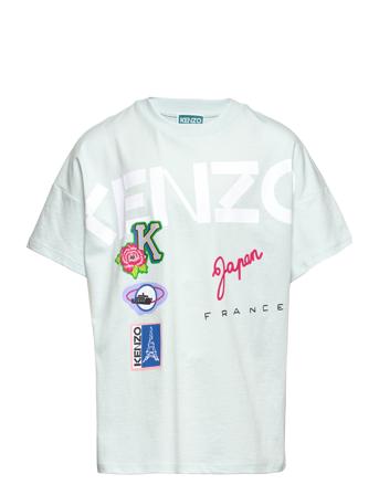 Short Sleeves Tee-Shirt T-shirts Short-sleeved Hvit Kenzo*Betinget Tilbud