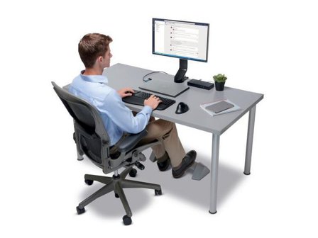 Kensington Fotstöd gungande - Lyreco - Kontorsmöbler och inredning - Stolar och sittmöbler - Fotstöd