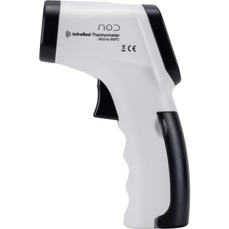 Nod Infrarødt termometer' - 'Svart og hvittSvart