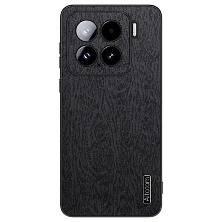 Xiaomi 15 - Stötsäker fodral i Träbarksläder