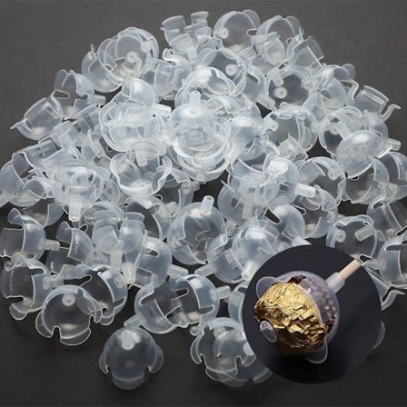 50 stk Sjokolade Ball Holder Case Flower Candy Ball Bukett DIY