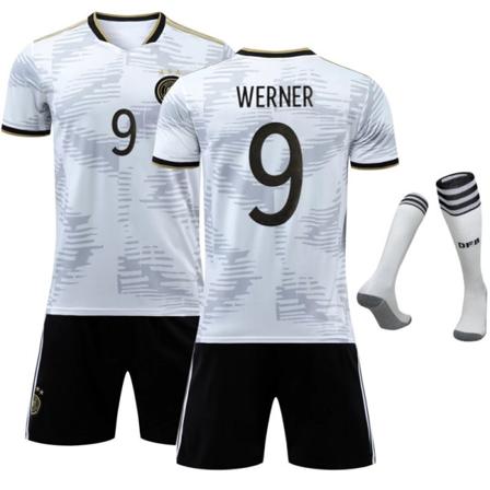 Saksa Jersey Set Lapset Aikuiset Jalkapallopaita, L