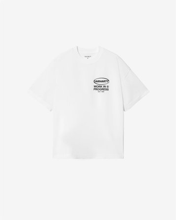 Carhartt WIP - S/S Body Of Work T-Shirt - White/Black