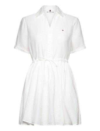 Tommy Hilfiger | Ess Linen S/S Short Dress | 40